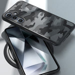 IBMRS For Samsung Galaxy S24 FE Case TPU + PC Armor Shockproof Phone Cover