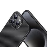 Til iPhone 16 Pro Magnetisk Etui Kompatibel med MagSafe Kulfiber Tekstur PC + TPU Cover