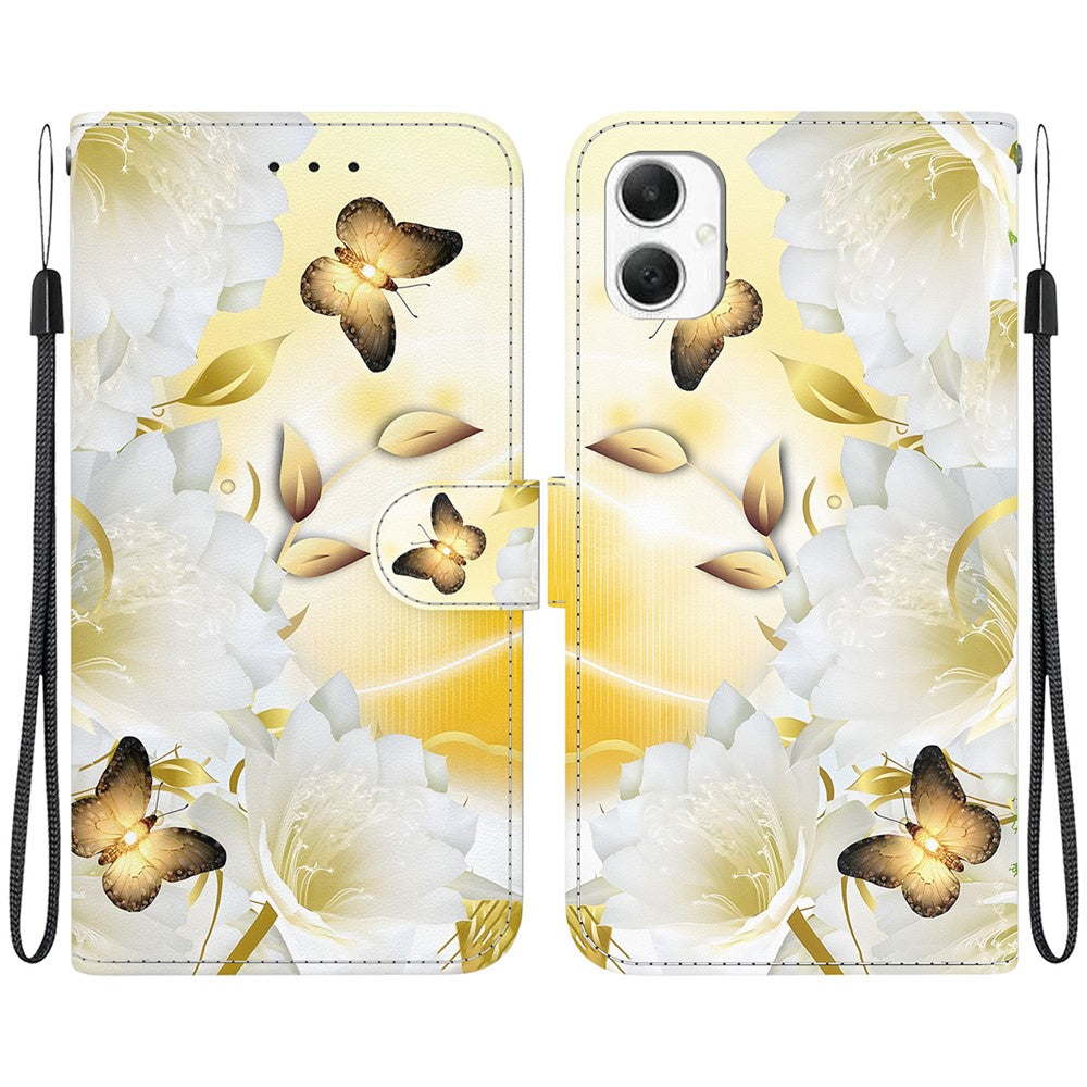 For Samsung Galaxy A06 4G Wallet Phone Case Anti-Drop Leather Flip Cover Pattern Printing