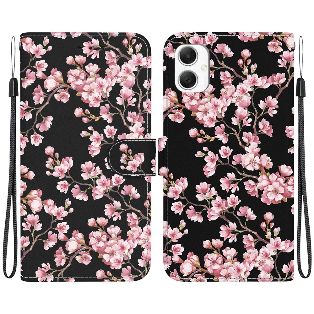 For Samsung Galaxy A06 4G Wallet Phone Case Anti-Drop Leather Flip Cover Pattern Printing