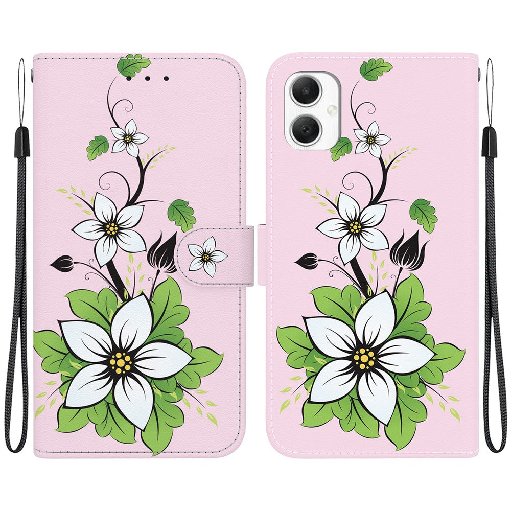 For Samsung Galaxy A06 4G Wallet Phone Case Anti-Drop Leather Flip Cover Pattern Printing