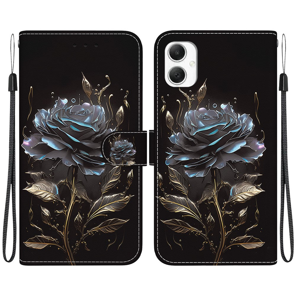 For Samsung Galaxy A06 4G Wallet Phone Case Anti-Drop Leather Flip Cover Pattern Printing