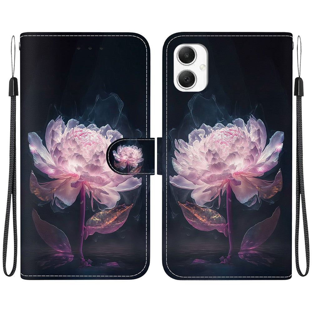For Samsung Galaxy A06 4G Wallet Phone Case Anti-Drop Leather Flip Cover Pattern Printing