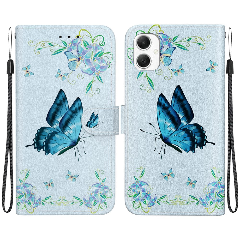 For Samsung Galaxy A06 4G Wallet Phone Case Anti-Drop Leather Flip Cover Pattern Printing