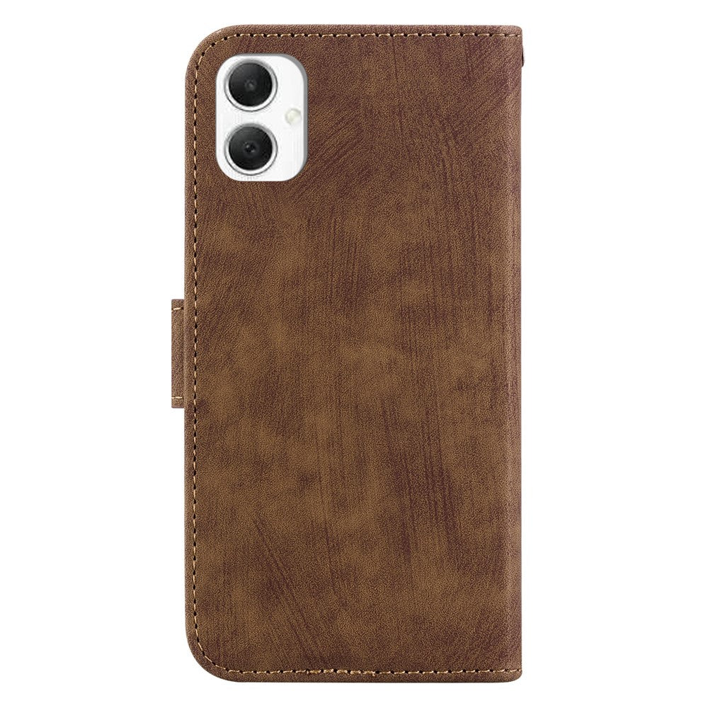 For Samsung Galaxy A06 4G Wallet Case Tiger Imprint Leather Shockproof Phone Cover