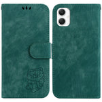 For Samsung Galaxy A06 4G Wallet Case Tiger Imprint Leather Shockproof Phone Cover