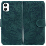 For Samsung Galaxy A06 4G Case Tiger Imprint Leather Wallet Phone Cover