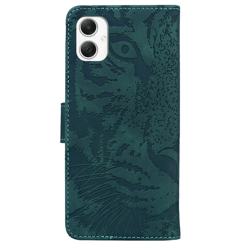 For Samsung Galaxy A06 4G Case Tiger Imprint Leather Wallet Phone Cover