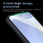 For Samsung Galaxy S24 FE Case Skin-Touch TPU + PC Matte Phone Back Cover, Transparent Black