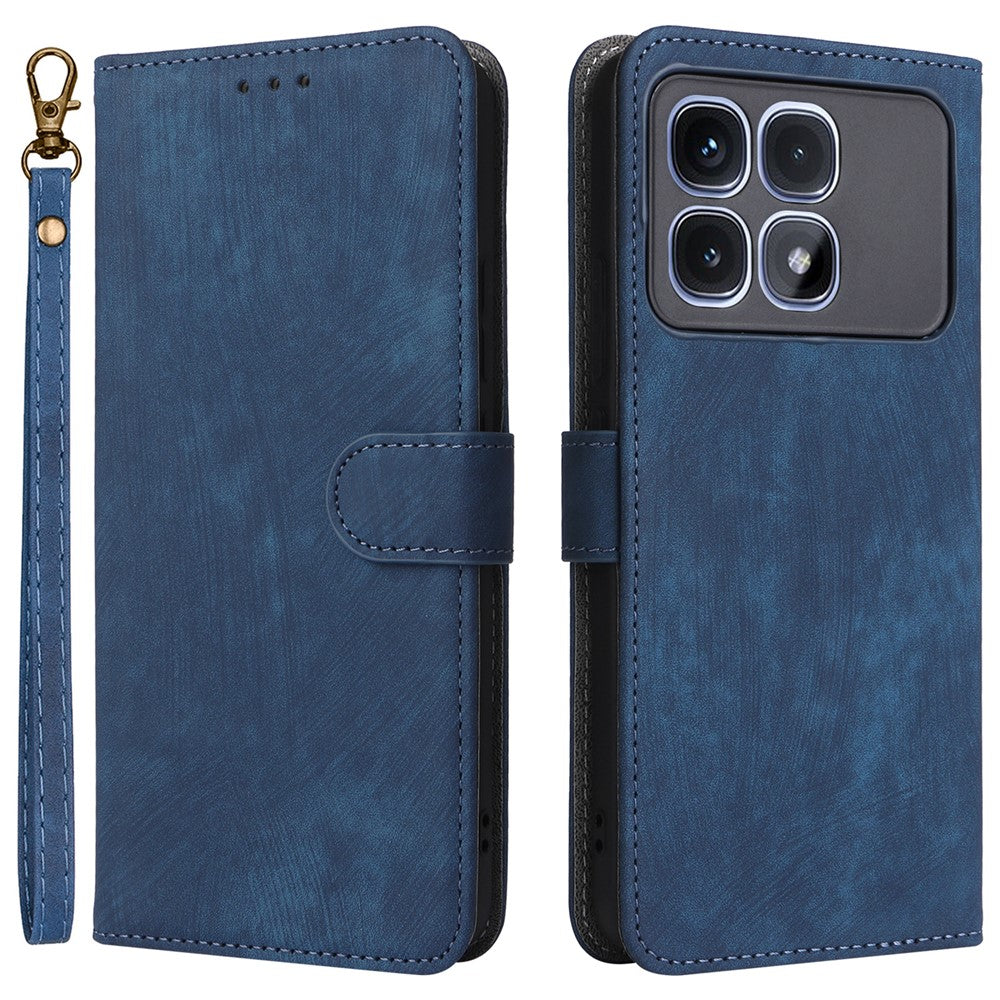 Xiaomi Redmi K70 Ultra-skal RFID-blockerande PU-läderplånboksfodral