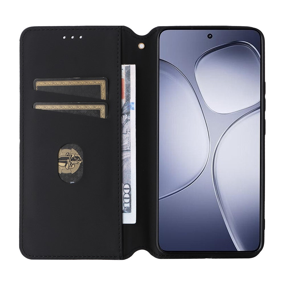 For Xiaomi Redmi K70 Ultra Wallet Case Rhombus Imprinted Leather Phone Cover
