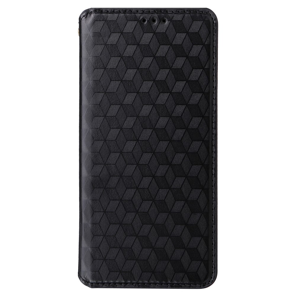For Xiaomi Redmi K70 Ultra Wallet Case Rhombus Imprinted Leather Phone Cover