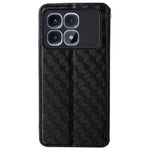 For Xiaomi Redmi K70 Ultra Wallet Case Rhombus Imprinted Leather Phone Cover