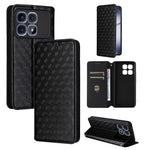 For Xiaomi Redmi K70 Ultra Wallet Case Rhombus Imprinted Leather Phone Cover