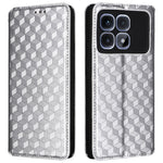 For Xiaomi Redmi K70 Ultra Wallet Case Rhombus Imprinted Leather Phone Cover