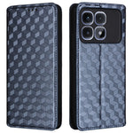 For Xiaomi Redmi K70 Ultra Wallet Case Rhombus Imprinted Leather Phone Cover