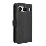 OnePlus Nord 4 5G mobilstativskal Diamantstruktur PU-läderfodral Plånbok