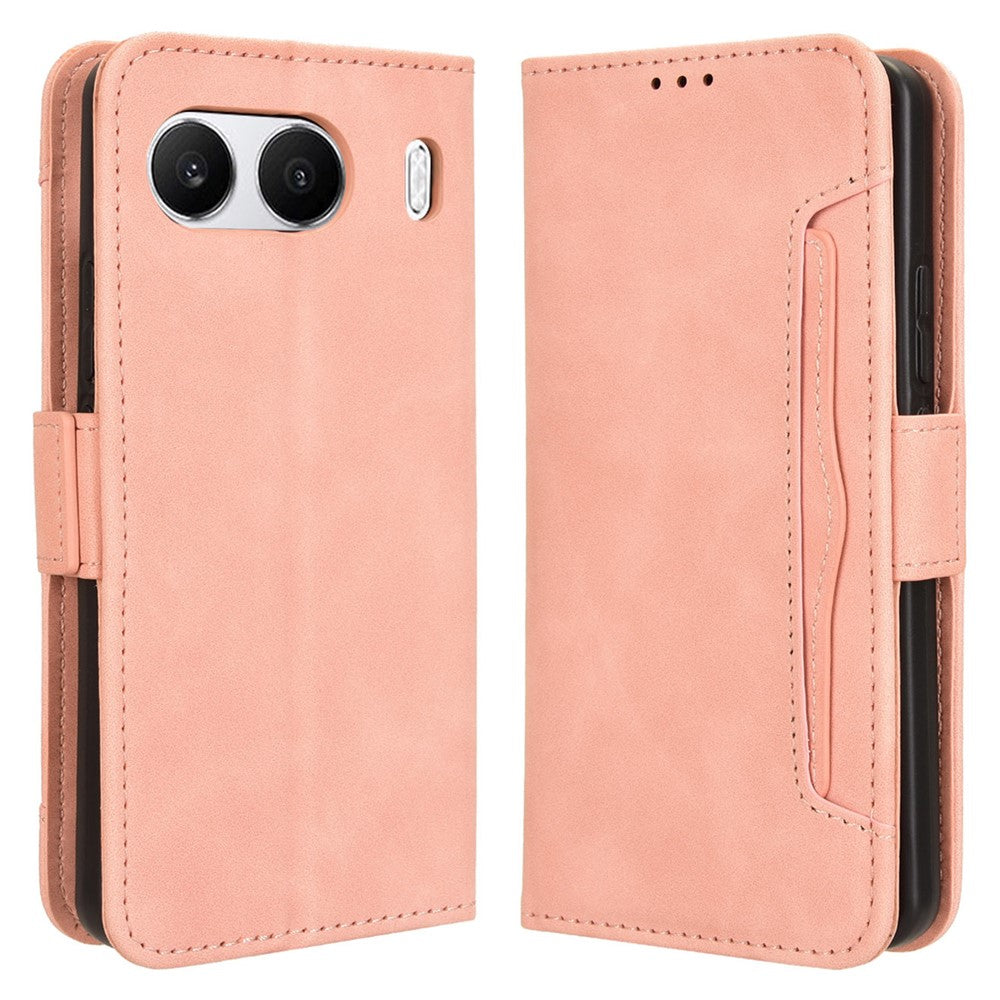 For OnePlus Nord 4 Case PU Leather Phone Cover with Wallet Multiple Card Slots