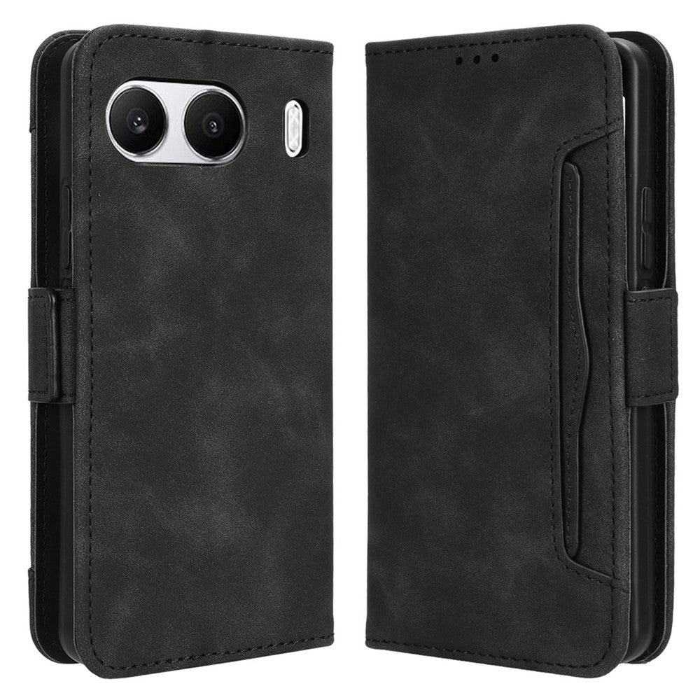 For OnePlus Nord 4 Case PU Leather Phone Cover with Wallet Multiple Card Slots
