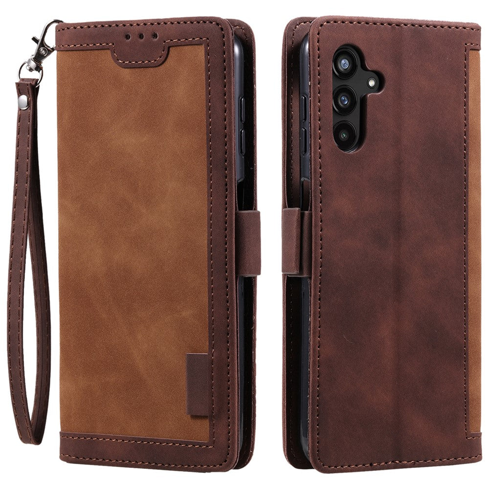 Til Samsung Galaxy A16 5G / A16 4G Pung Etui RFID Blokerende Støtteben Læder Telefoncover