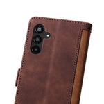 Til Samsung Galaxy A16 5G / A16 4G Pung Etui RFID Blokerende Støtteben Læder Telefoncover