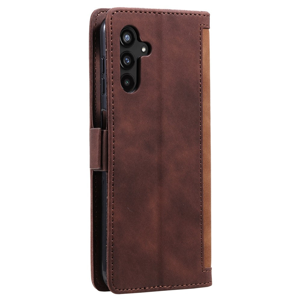Til Samsung Galaxy A16 5G / A16 4G Pung Etui RFID Blokerende Støtteben Læder Telefoncover
