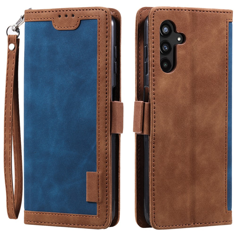 Til Samsung Galaxy A16 5G / A16 4G Pung Etui RFID Blokerende Støtteben Læder Telefoncover