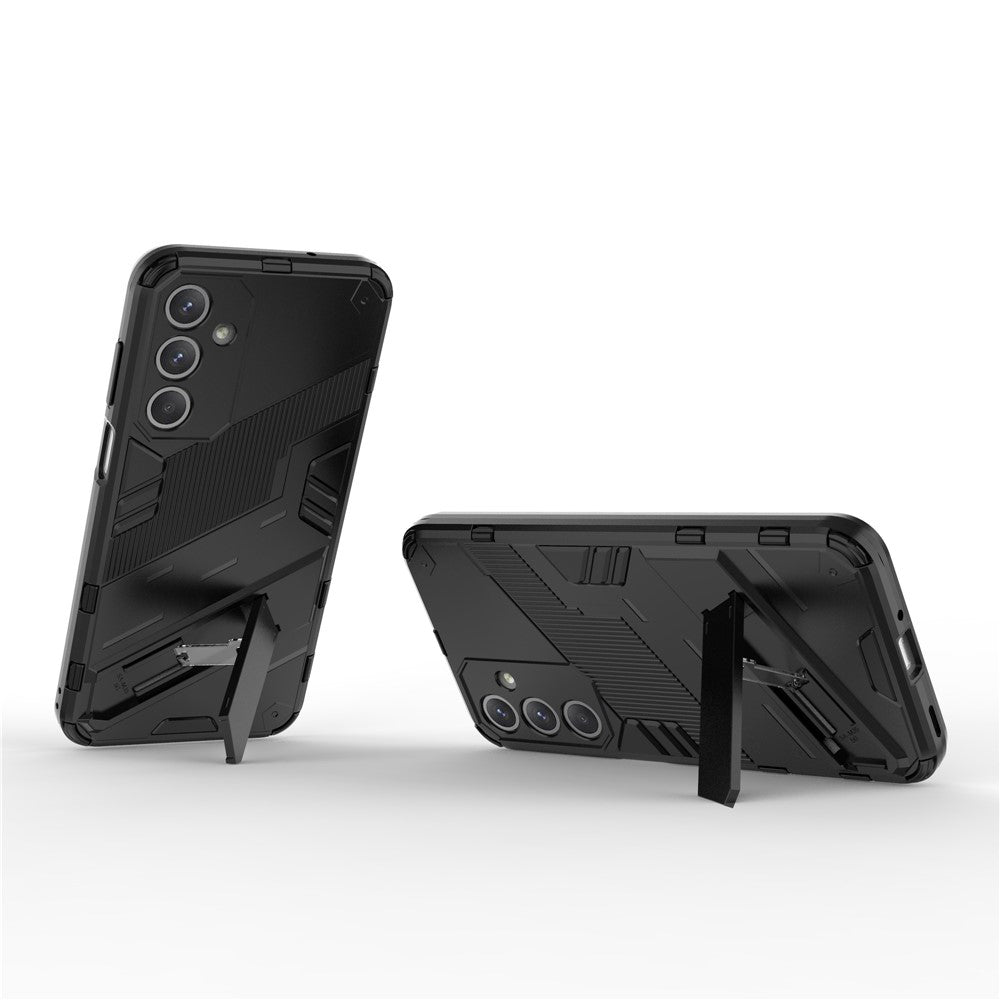 For Samsung Galaxy M35 5G Case PC+TPU Shockproof Phone Cover with Kickstand