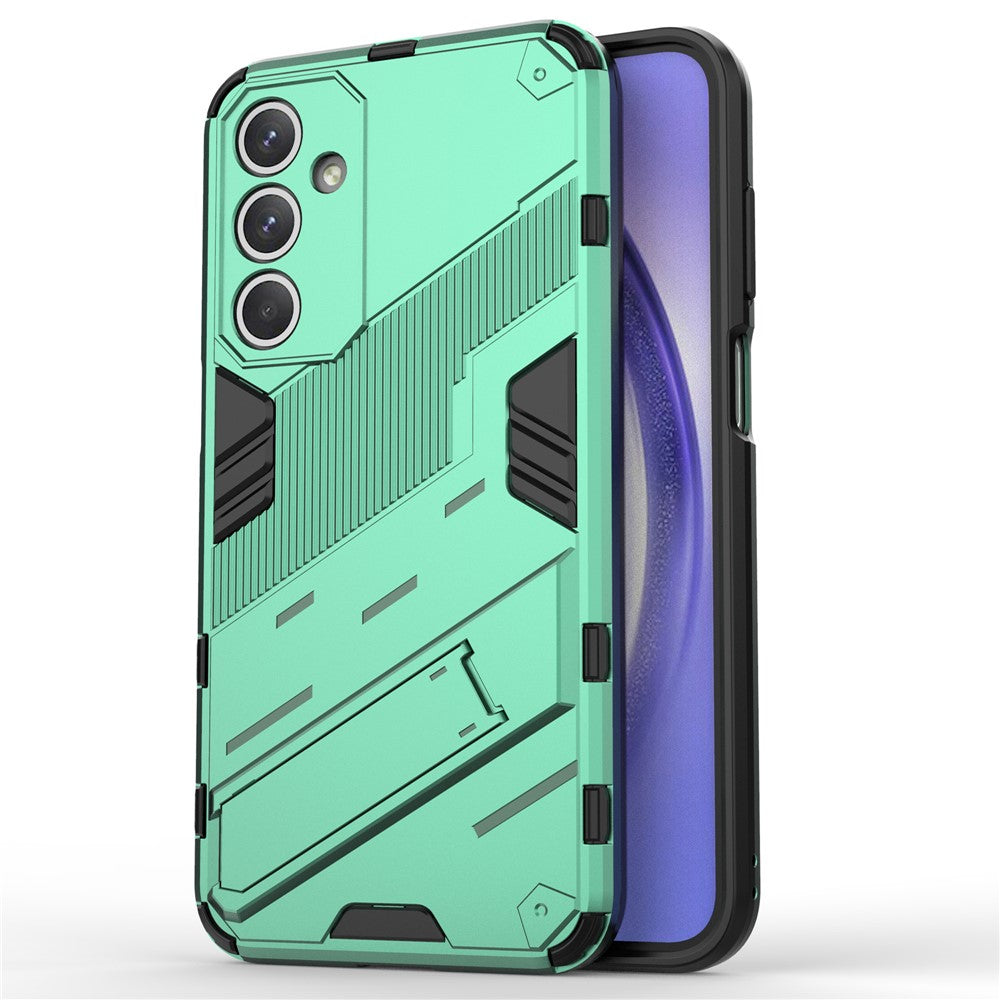 For Samsung Galaxy M35 5G Case PC+TPU Shockproof Phone Cover with Kickstand