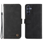 Samsung Galaxy A18 5G / A18 4G / A17 5G / A17 4G / A26 5G / A16 5G / A16 4G Läderplånboksfodral Skin Touch mobilskal Stativ med Rem