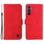 Samsung Galaxy A18 5G / A18 4G / A17 5G / A17 4G / A26 5G / A16 5G / A16 4G Läderplånboksfodral Skin Touch mobilskal Stativ med Rem