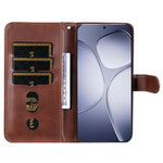 For Xiaomi Redmi K70 Ultra Case Zipper Wallet Calf Texture PU Leather Phone Cover