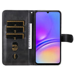 For Samsung Galaxy A06 4G Case Zipper Wallet Calf Texture PU Leather Phone Cover