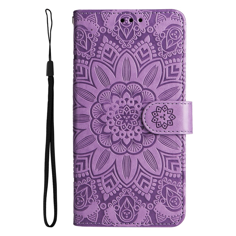For Xiaomi Redmi K70 Ultra Case Sunflower Imprint Leather Wallet Phone Cover
