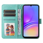 Til Samsung Galaxy A06 4G Etui Solsikkeaftryk Læderpung Telefoncover