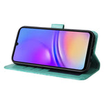 Til Samsung Galaxy A06 4G Etui Solsikkeaftryk Læderpung Telefoncover