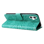 Til Samsung Galaxy A06 4G Etui Solsikkeaftryk Læderpung Telefoncover