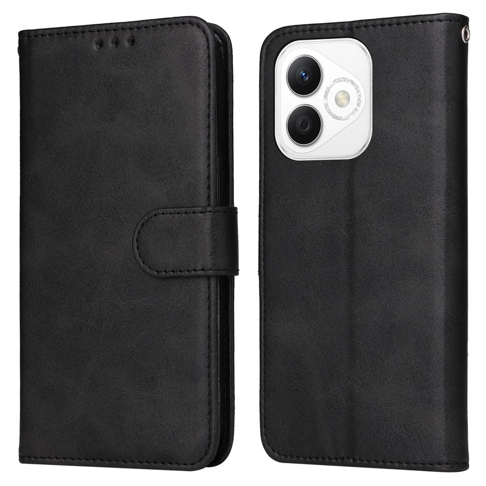 For Honor X60i 5G Case PU Leather Phone Cover with Cash  /  Card Slots
