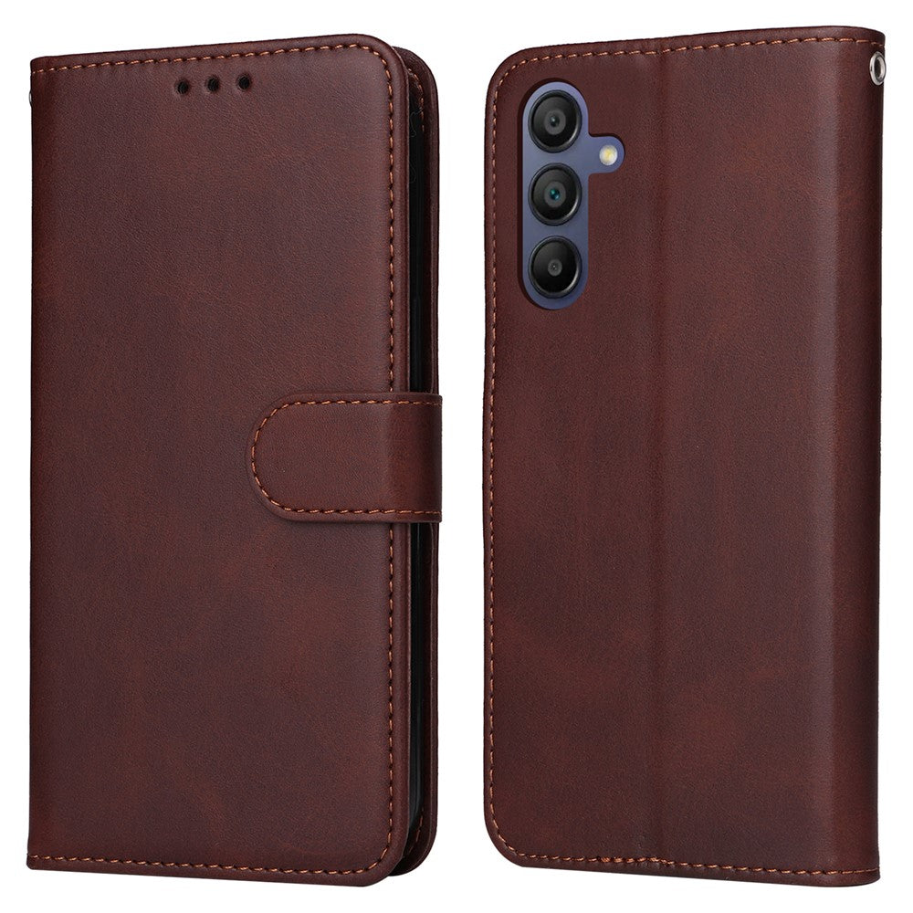 Til Samsung Galaxy A18 5G / A18 4G / A17 5G / A17 4G / A26 5G / A16 5G / A16 4G Etui PU-lædertelefoncover med kontant- / kortlommer