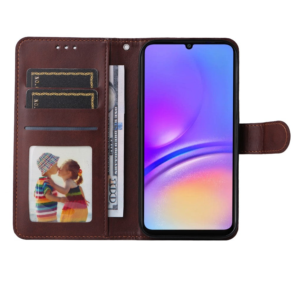 Til Samsung Galaxy A06 4G Etui PU Læder Telefoncover med Penge- / Kortpladser