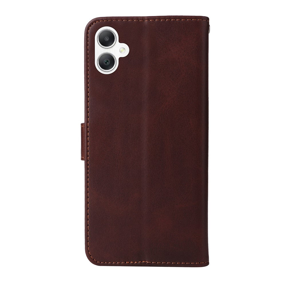 Til Samsung Galaxy A06 4G Etui PU Læder Telefoncover med Penge- / Kortpladser