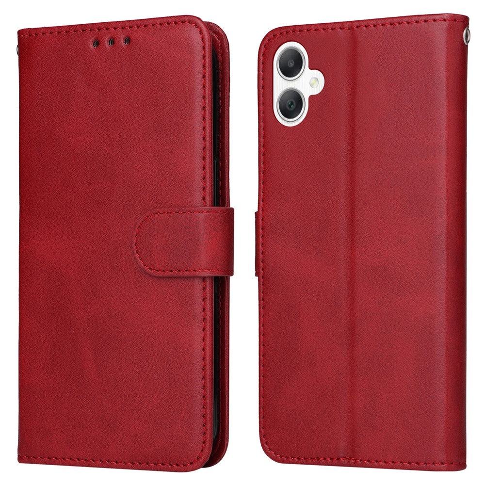 Til Samsung Galaxy A06 4G Etui PU Læder Telefoncover med Penge- / Kortpladser