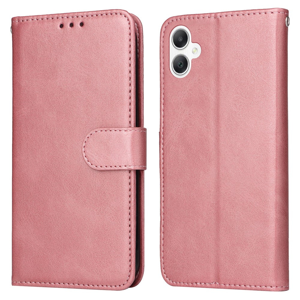 Til Samsung Galaxy A06 4G Etui PU Læder Telefoncover med Penge- / Kortpladser