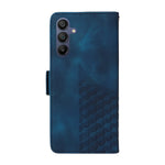 Samsung Galaxy A18 5G / A18 4G / A17 5G / A17 4G / A26 5G / A16 5G / A16 4G skal PU-läder mobilskal romb stjärnmönster