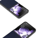 For Xiaomi Mix Flip 5G Case Anti-Scratch PU Leather Coated PC Phone Cover