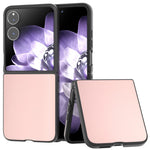 For Xiaomi Mix Flip 5G Case Anti-Scratch PU Leather Coated PC Phone Cover