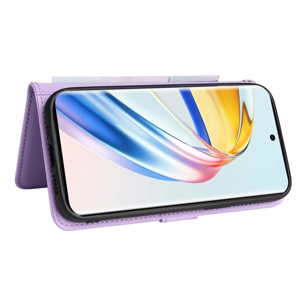For Honor X9b 5G / Magic6 Lite 5G Magnetic Case BETOPNICE Detachable PU Leather Phone Cover with Strap