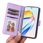 For Honor X9b 5G / Magic6 Lite 5G Magnetic Case BETOPNICE Detachable PU Leather Phone Cover with Strap