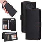 For Honor X9b 5G / Magic6 Lite 5G Magnetic Case BETOPNICE Detachable PU Leather Phone Cover with Strap