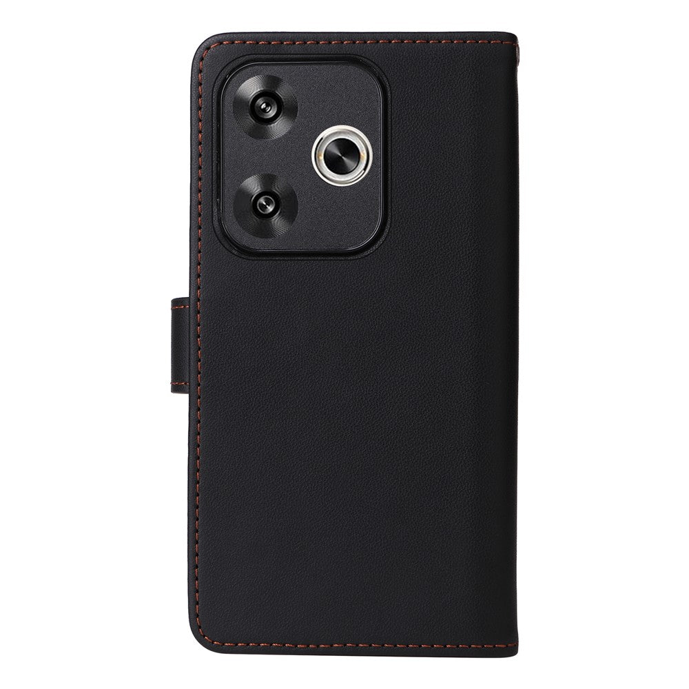 Xiaomi Redmi Turbo 3 5G / Poco F6 5G magnetisk skal BETOPNICE aftageligt PU-lædermobilcover med rem